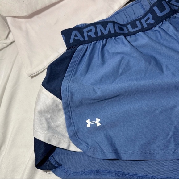 Under Armour Shorts Womens Small Loose Fit blue Running Activewear - Picture 2 of 5